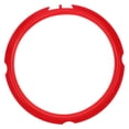 thumbnail image 5 of IDEANATEGRATE Pressure Cooker Sealing Gasket 1Set Red Silicone Seal Ring for Replacement 8.27In Outer 7.08In Inner, 5 of 8