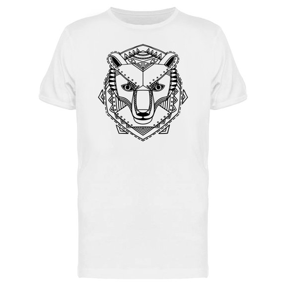 Ethnic Style Bear Head Tee Men's -Image by Shutterstock