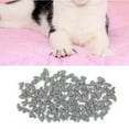 2024 100PCS Soft Pet Cat Nail Cover Safe Anti Scratch Dog Paw Claw