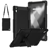 Kebiory Case for Onn 12.1 Inch Pro Tablet 2024 Model/Onn 12.1" Tablet Pro 100146663 Case,Shockproof Kids Case with Shoulder Strap for Walmart Onn 12.1" Tablet Pro (2024 Model:100146663)(Black)
