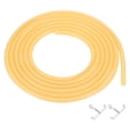 thumbnail image 1 of Tubo de goma de látex natural Uxcell de 10 pies, 1/8"(3mm) ID x 5/16"(8mm) OD, tubo de goma para tirachinas con abrazaderas, 1 of 6