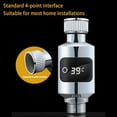 thumbnail image 5 of Real-time LED Digital Shower Water Thermometer with NEW Temperature Display F7T8, 5 of 7
