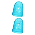 thumbnail image 3 of Seitruly Protectores de silicona para dedos de guitarra, antideslizantes, transparentes, protectores de púas, instrumentos musicales no Type2 NO2, 3 of 6
