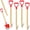 28.7 Inch, variant on 4 Pcs Wooden Shovel Handle Replacement Long D Shovel Handles Plastic Grip Handle for Digging Raking Tool (28.7 Inch)