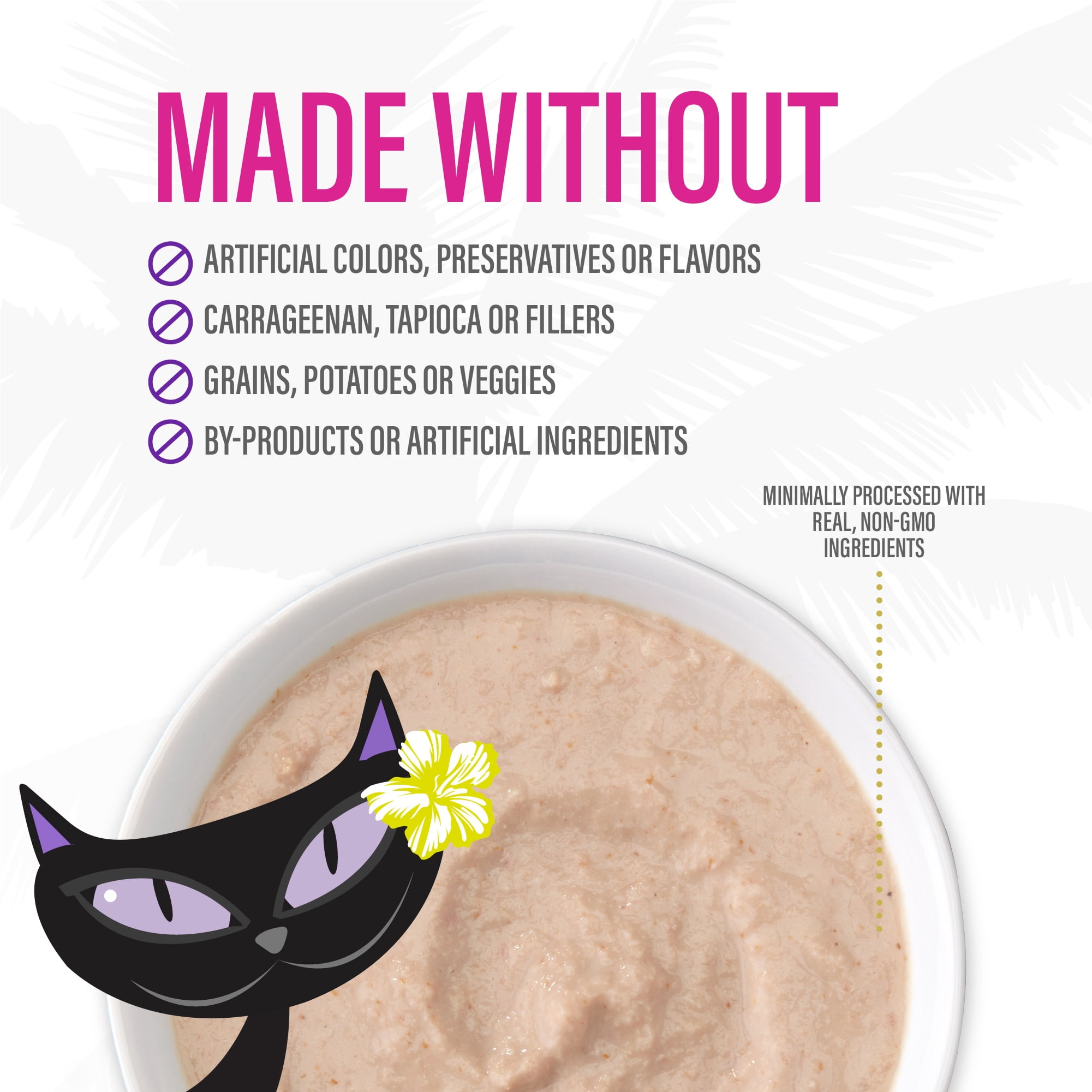 Tiki Cat Luau Velvet Mousse Wet Cat Food, Chicken & Egg, 2.8 oz. Pouch