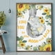thumbnail image 3 of 5D bricolaje diamante pintura bebé elefante completo cuadrado taladro arte manualidades Rhinestone FLhrweasw Nuevo, 3 of 9