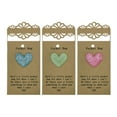 thumbnail image 1 of Abbracc Heart Pocket Hug Card Token Gift Thick Cardboard D D, 1 of 6