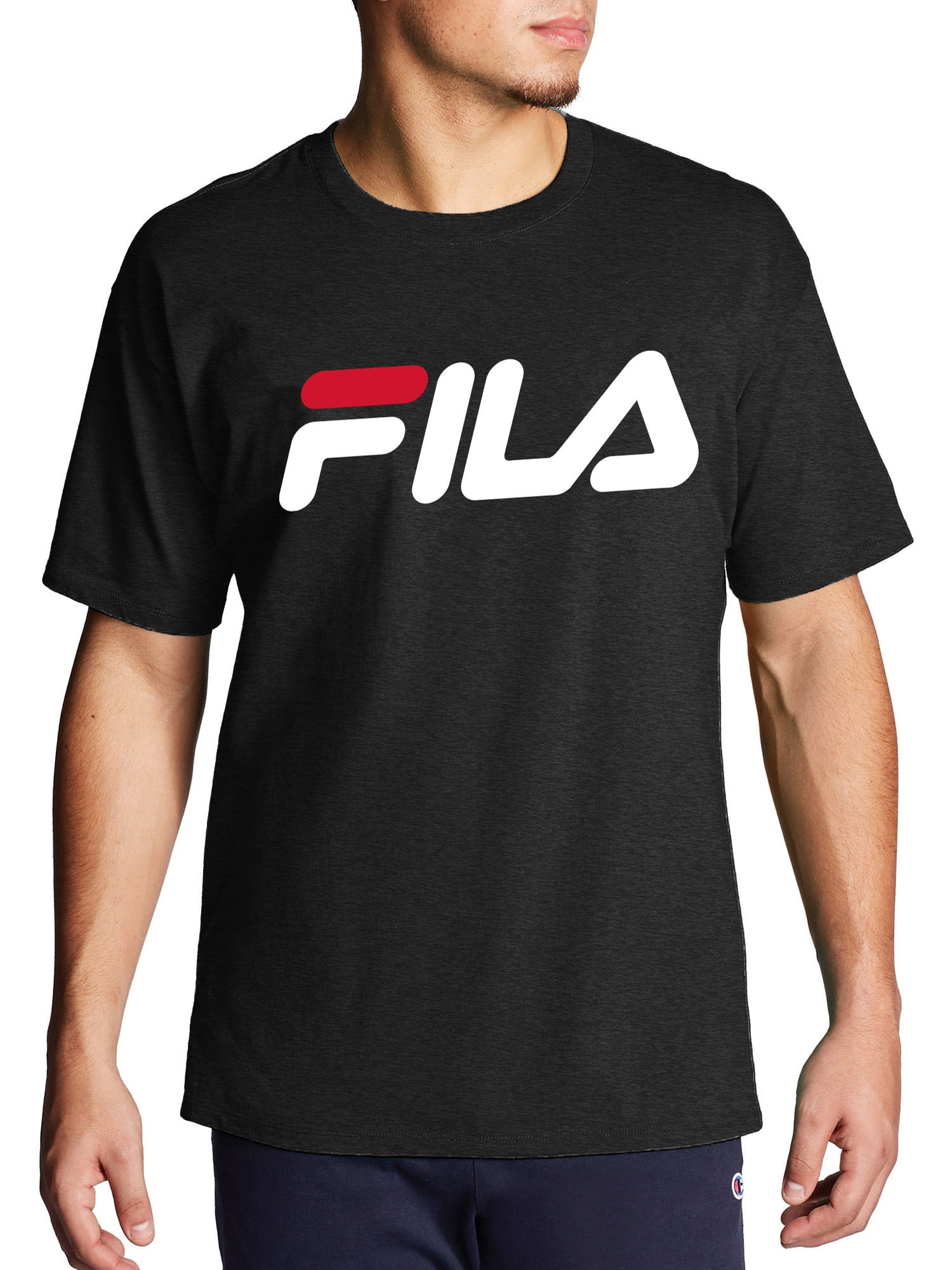 Aanvankelijk Politiek terugtrekken Fila Men's Big & Tall Classic Logo Short Sleeve T-Shirt, Sizes XLT-6XL -  Walmart.com