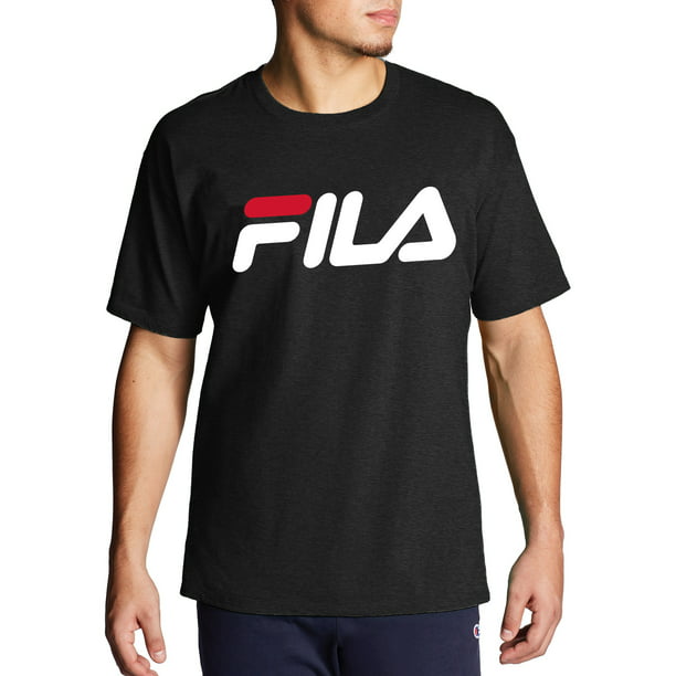 Fila Big & Tall Classic Logo Sleeve T-Shirt, Sizes XLT-6XL - Walmart.com