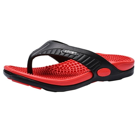 XDDST Beach Sandals for Man Men Summer Beach Flip Flops Shoes Sandals Male Slipper Casual Flat Shoes