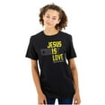 thumbnail image 3 of Jesus Christ Love Christian Faith Men's Graphic T Shirt Tees Brisco Brands S, 3 of 6