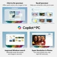 thumbnail image 5 of Dell 14 Plus 2-in-1 Copilot+ AI PC Laptop, 14" FHD+ 1920 x 1200 LED Touchscreen, AMD Ryzen AI 5 340(>Intel i5-13420H), 1080P Webcam, Backlit KB, Stylus Pen, Win11 Pro (16GB DDR5 RAM | 1TB SSD), 5 of 5