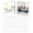 20pc, variant on DIY Acrylic Magnet Kit, 2x2 Square Magnetic Photo Frames, Custom Fridge Magnets for Refrigerator, Home Office Decor, Photo Display