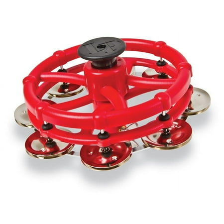 LP Hi-Hat Tambourine with Click Feature Steel Jingles