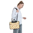 thumbnail image 6 of Lsque Pumpkin Maple Leaves Pattern Laptop Bag – Portable & Slim Single-Shoulder Computer Case with Adjustable Strap, Protective, Lightweight for 13”/14”/15.6” Laptops, 6 of 8