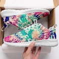 thumbnail image 6 of Coolcustomize Colorful Tie Dye Shoes for Women/Men Non Slip Walking Shoes Comfortable Lightweight Casual Athletic Sneaker, 6 of 6