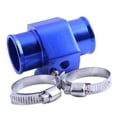 thumbnail image 1 of Universal 34mm Alloy Water Temp Joint Sensor Hose Adapter Blue, 1 of 7