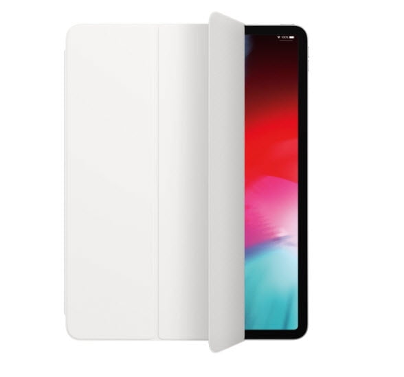 Apple Smart Folio Case For Apple iPad Pro 3rd Gen 12.9 inch White MRXE2ZM//A