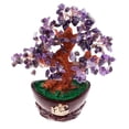 thumbnail image 1 of Feng Shui Árbol de Dinero Piedra Cristal Decoración de Oficina Estanterías Restaurante Artesanía Púrpura Baoblaze Crystal Money Tree Home Decor, 1 of 8