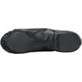 thumbnail image 5 of Unisex PU Leather Upper Slip-on Jazz Shoe with Up Elastic for Women and Men's Dance Shoes, 5 of 7