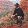 thumbnail image 4 of Men's Merino Wool Lightweight Base Layer - Long Sleeve Crew - Black - X-Small, 4 of 6