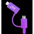 thumbnail image 1 of PQI i-Cable PURPLE charge &amp; Sync with Lightning connector 90 cm, 1 of 2