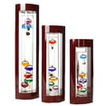 thumbnail image 4 of PLJFXXM 11.02inch Glass Galileo Thermometer with 5 Multi Colored Balls with Gold Tags from 60ºF to 84ºF Galileo Thermometer Gorgeous Gift for Family or Friends Present Home and Outdoor Décor, 4 of 9