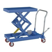 Vestil Manufacturing CART-1000-2040-FP 20 x 40 in. 1000 lbs Foot Pump Hydraulic Elevating Cart