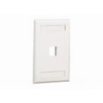 thumbnail image 3 of Panduit NK1FIWY Netkey 1-Port Gang Flush Mount Faceplate with Label, 3 of 7