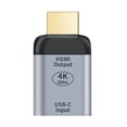 thumbnail image 1 of Adaptador USB 3.1 Type C hembra a HDMI macho HD 4K a 60 Hz Adaptador USB C hembra a HDMI, 1 of 3