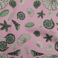 thumbnail image 1 of oneOone Polyester Spandex Dusty Purple Fabric Sea Craft Projects Decor Fabric Printed By The Yard 56 Inch Wide, 1 of 4