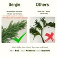 thumbnail image 2 of Garland Senjie Norfolk Pine, 2 unidades, 183 cm, Real Touch, 2 of 9