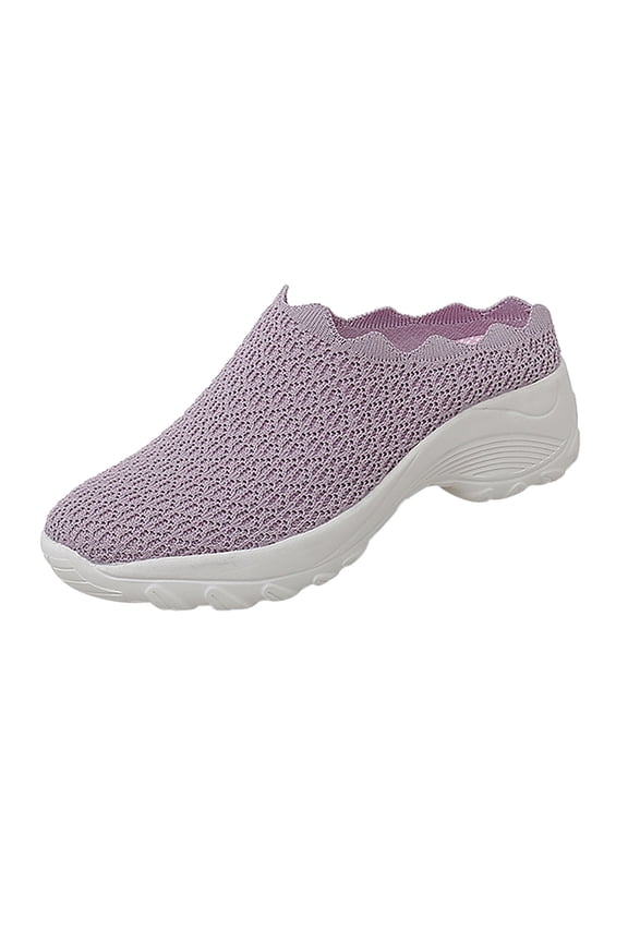 Womens Walking Shoes Women's Bobs Cosmic Lace Recycled Slip On Sneaker Purple,40