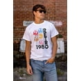 thumbnail image 4 of Retro PACMAN Arcade Game Characters Men's Graphic T Shirt Tees Brisco Brands X, 4 of 4