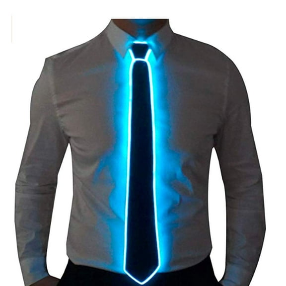 LINLIN LED Tie, Light Up Tie Light Up Neck Ties Man Light Up Fanny Ties Novelty Necktie For Men LED Light Up Ties