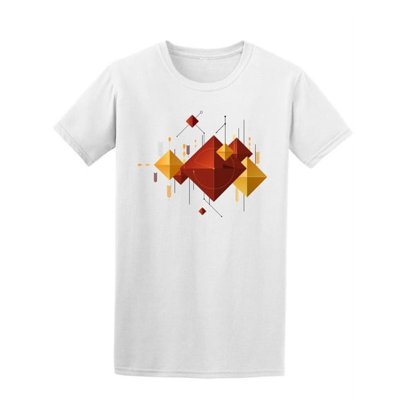 Abstract Geometry Modern Design Tee Men's -Image by Shutterstock