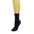 thumbnail image 3 of COUVER Kids Child Youth Midcalf Softball Baseball Socks, Navy, 6 Pairs Set, 3 of 4