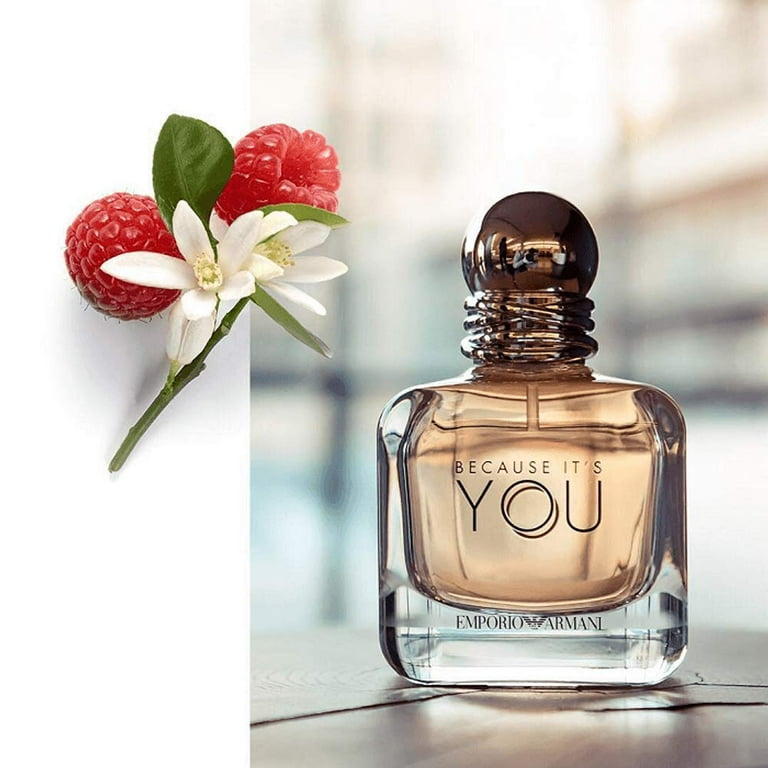 Because It's You Eau De Parfum Spray By Giorgio Armani - 3.4 oz Because It's You Eau De Parfum Spray By Giorgio Armani - 3.4 oz