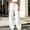 White, variant on CaComMARK PI Women's Oversized Wide Leg Sweatpants Elastic Drawstring Straight Leg Low Waisted Baggy Sweatpants with Pocket White