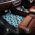 thumbnail image 4 of Sikiie Graduation Hats1 Car Foot Mat Set of 4 Pieces Basics Universal Fit Rubber Carpet Floor Mats For Car SUV Van & Truck, 26.8"L x 17.3"W (Front), 13"L x 17.3"W(Rear), 4 of 6