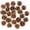 Off-White, variant on 20PCS Christmas Natural Pine Cones, Bulk Rustic Snow Pinecones Pendant, Winter Holiday Hanging Ornament, Xmas Tree Gift Tag Party Decoration, 1.6-2 Inch