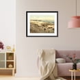 thumbnail image 3 of Historic Framed Print, Britannia Pier and parade (i.e. promenade) Yarmouth England, 17-7/8" x 21-7/8", 3 of 9