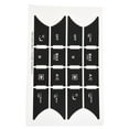thumbnail image 2 of MYG for Mercedes 2007-14 Repair Button Door Steering A/C Windo w Radio Stickers, 2 of 10