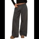 thumbnail image 1 of Pantalones Deportivos de Pierna para Mujer, Cintura Alta, Holgados, con Cordón Interior y Pierna Recta. Gris Carbón M, 1 of 10