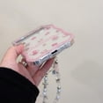 thumbnail image 6 of Cover Case for Galaxy Z Flip 5 with Chain,Beautiful Flower Shockproof Folding Phone Protective Shell,Gift for Girls Women (Pink), 6 of 6