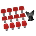 thumbnail image 1 of QualitChoice Football Shoe Spikes Boot Studs Replacement Complete Set For All Standard 85mm Threaded Boots Friends Red 8mm 11mm, 1 of 6