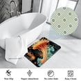 thumbnail image 3 of Sea Slug Polyester Non-Slip Area Rug Floor Mats – Machine Washable Office Mat, 3 of 6
