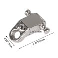 thumbnail image 5 of 10Pcs Silver Guitar Bass Strings Tree 0.43x0.2x0.12inch with 20x Screws, 5 of 5