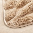 thumbnail image 3 of Holiday Time Camel Bubble Faux Fur Throw, 3 of 4