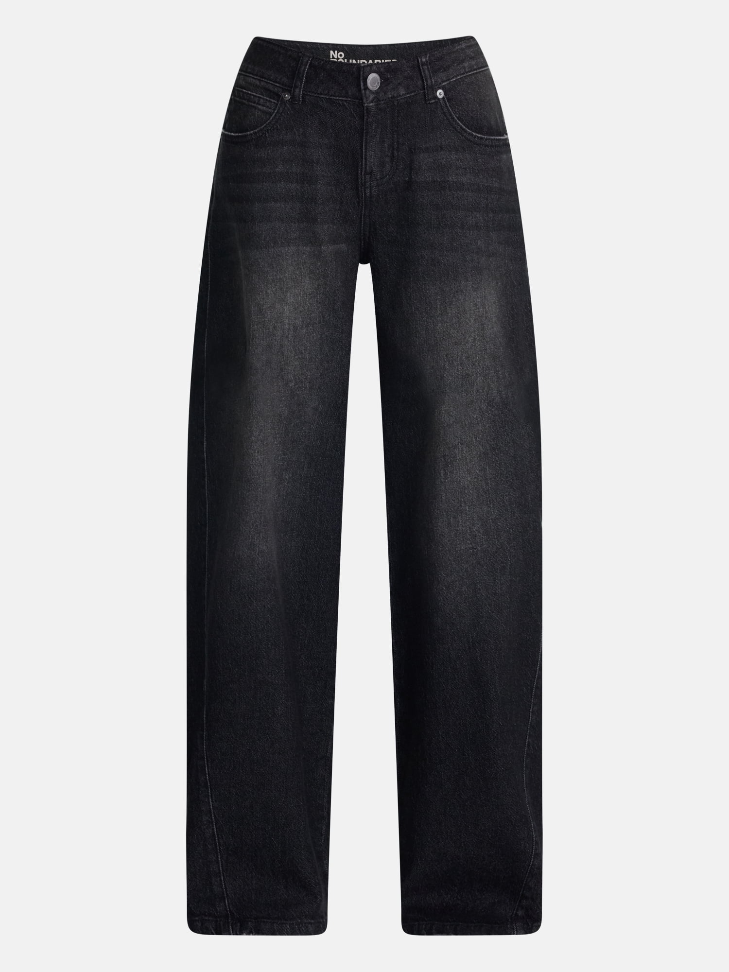 No Boundaries Ultra Baggy Jeans, 32.5'' Inseam, Women's and Women's Plus Sizes 00-4X